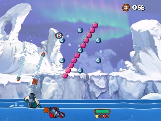 Worms Blast — скриншот 1