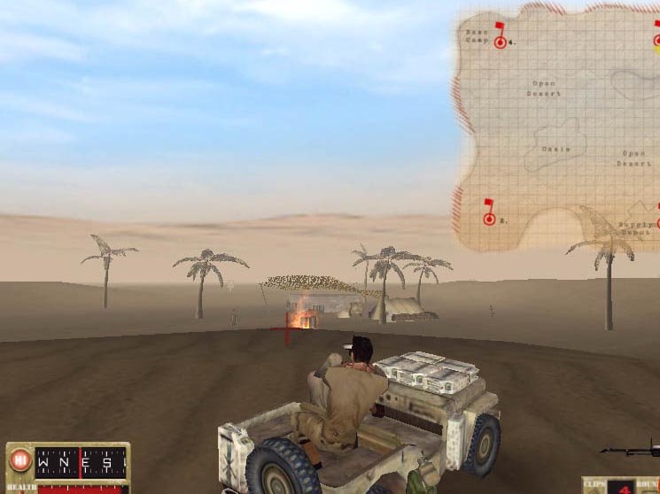 WWII: Desert Rats — скриншот 1