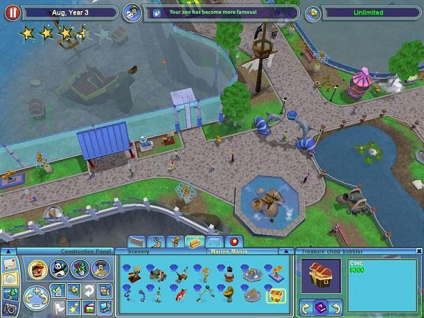 Zoo Tycoon 2: Marine Mania — скриншот 1