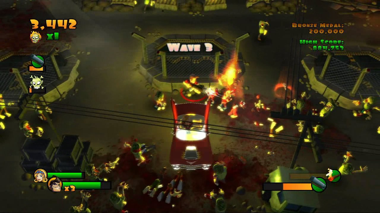 Burn Zombie Burn — скриншот 1