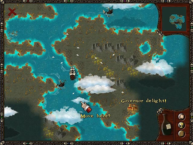 Caribbean Pirate Quest — скриншот 1
