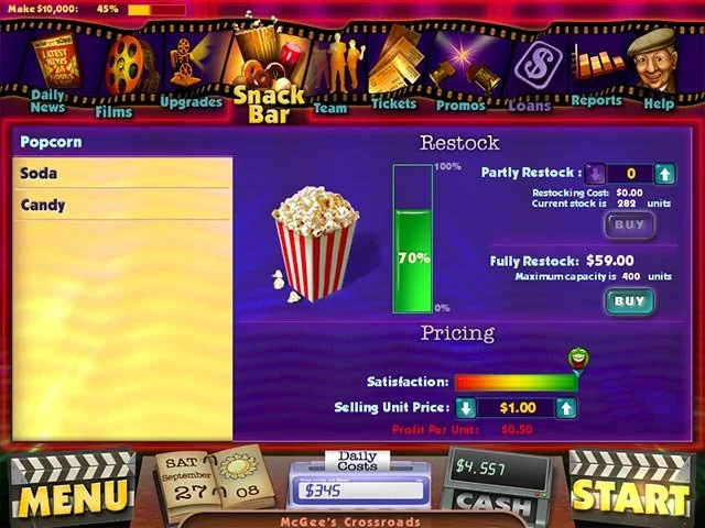 Cinema Tycoon 2: Movie Mania - кадр 3