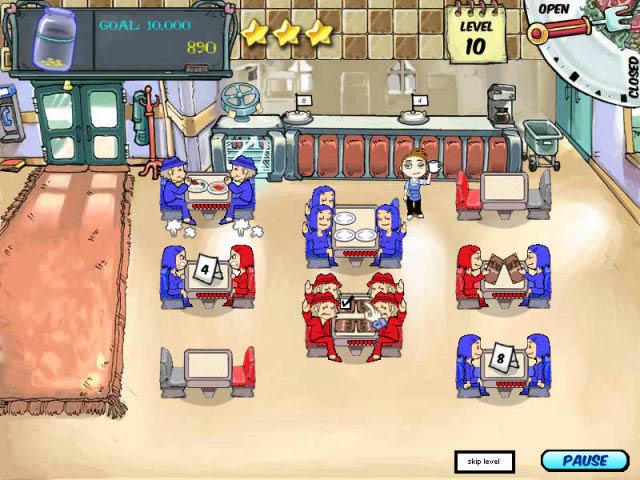 Diner Dash — скриншот 3