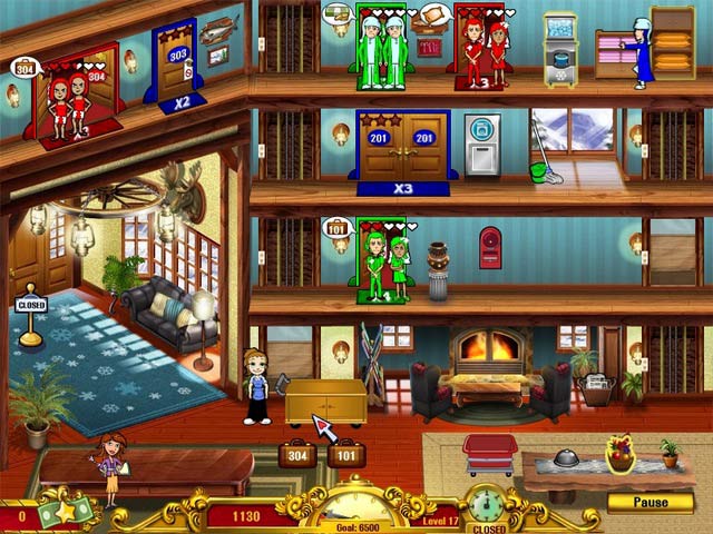 Hotel Dash: Suite Success — скриншот 1