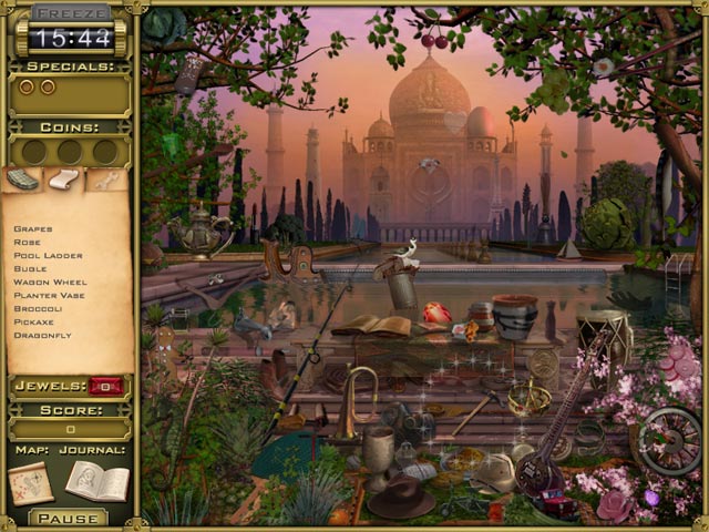 Jewel Quest Mysteries: Trail of the Midnight Heart — скриншот 1