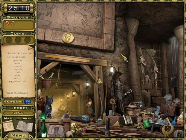 Jewel Quest Mysteries: Curse of the Emerald Tear - кадр 4