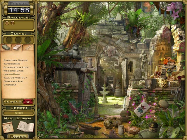 Jewel Quest Mysteries: Trail of the Midnight Heart — скриншот 3