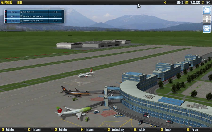 Flughafen Simulator — скриншот 1