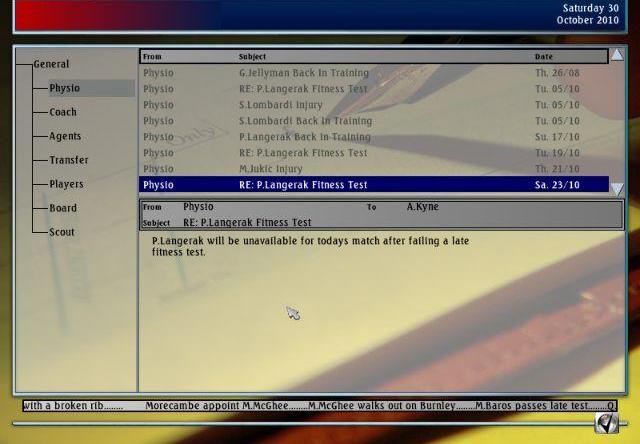 Alex Ferguson's Player Manager 2003 — скриншот 2