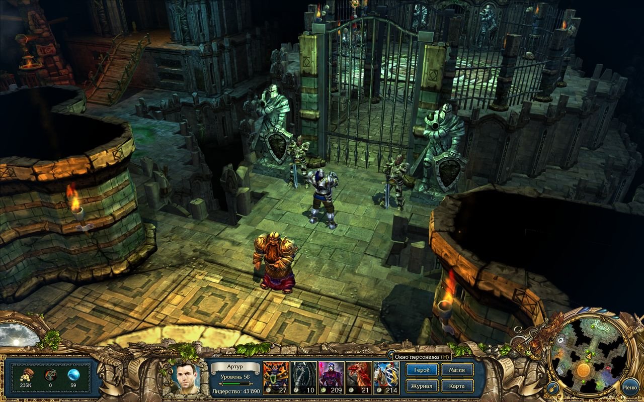 King's Bounty: Crossworlds — скриншот 1