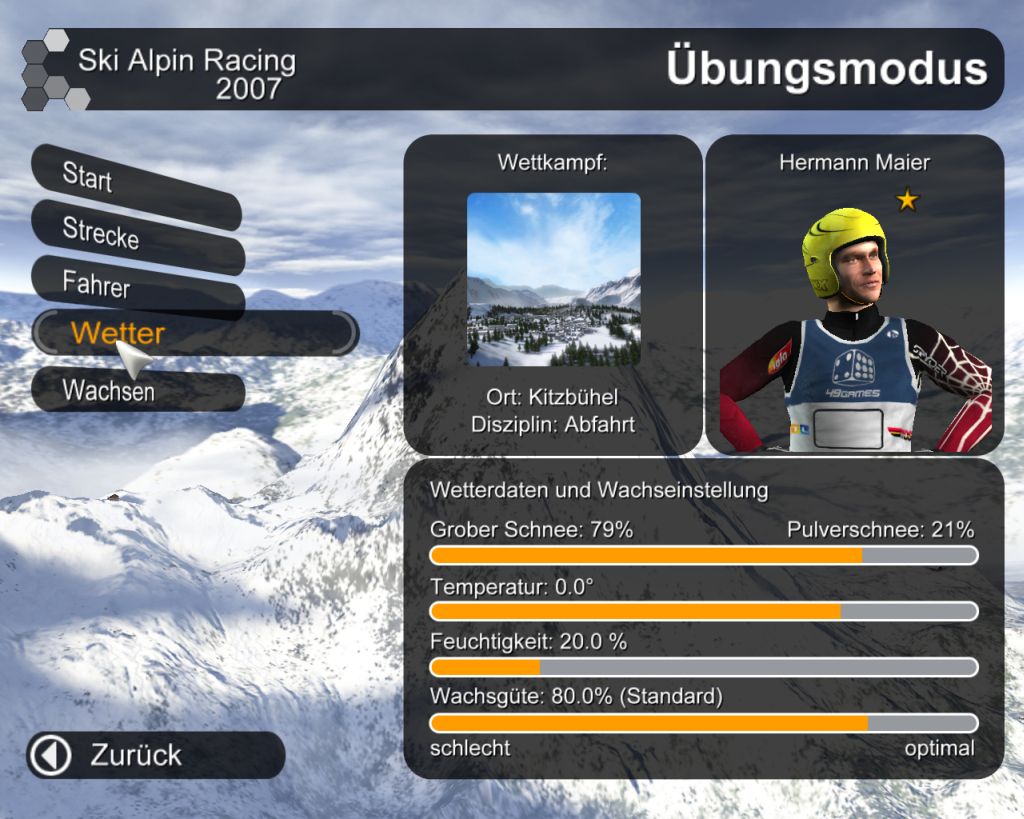 Alpine Ski Racing 2007 — скриншот 3