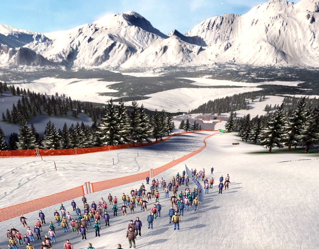 Alpine Ski Racing 2007 — скриншот 1