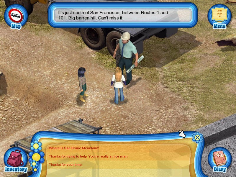 American Girl: Julie Saves the Eagles — скриншот 1