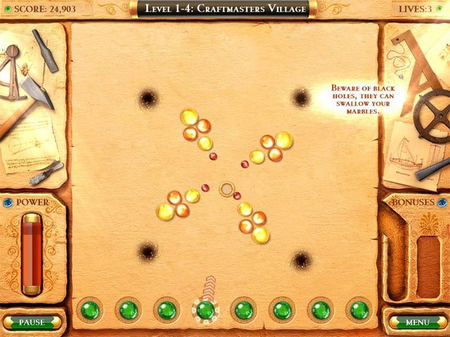 Mythic Marbles — скриншот 1