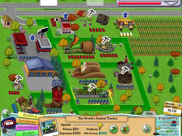 Tourist Trap: Build the Nation's Greatest Vacations — скриншот 1