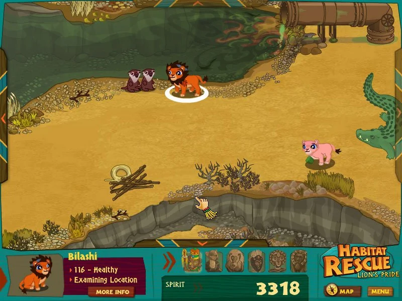 Habitat Rescue: Lions Pride - кадр 1