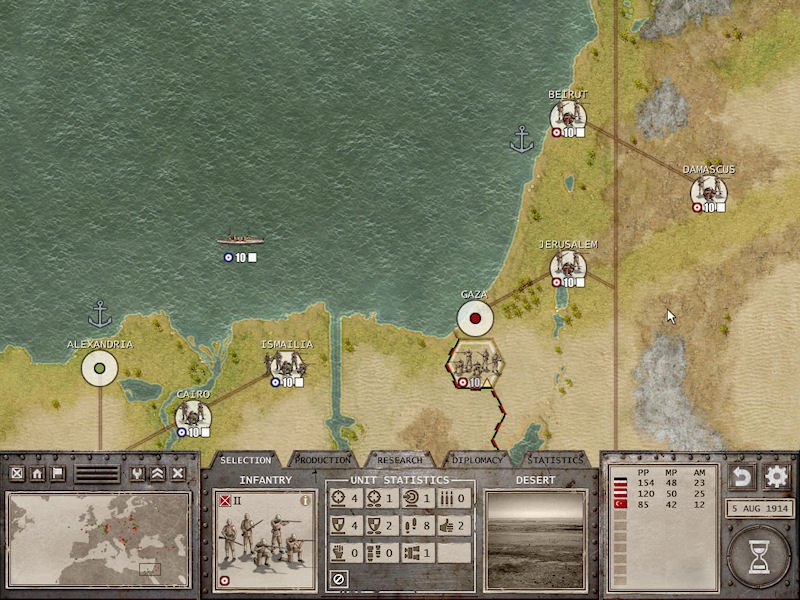 Commander: The Great War — скриншот 3