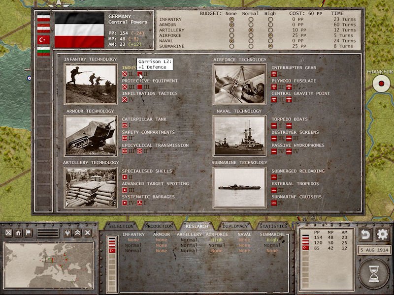 Commander: The Great War — скриншот 4