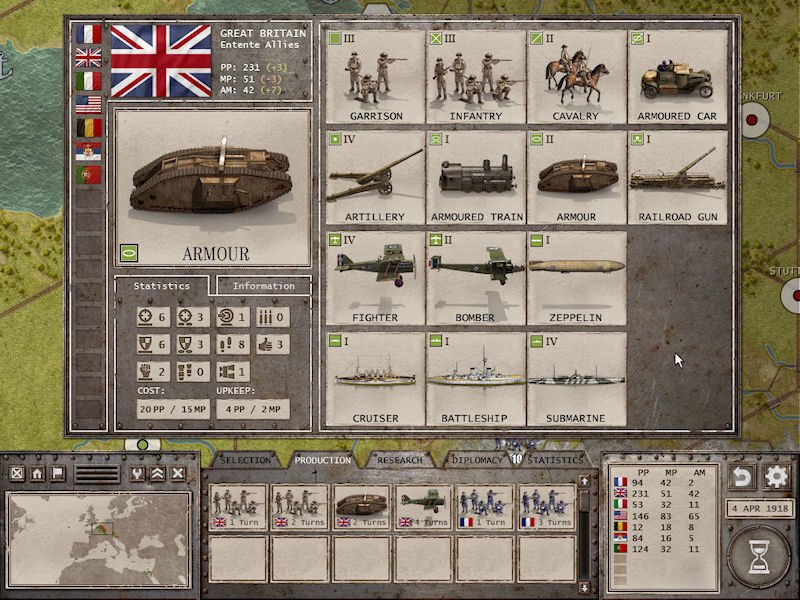 Commander: The Great War — скриншот 1