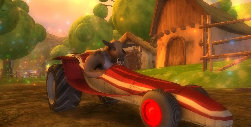 Calvin Tucker's Redneck: Farm Animal Racing Tournament — скриншот 3