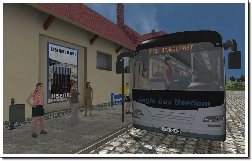 City Bus Simulator 2010: Regiobus Usedom - кадр 4