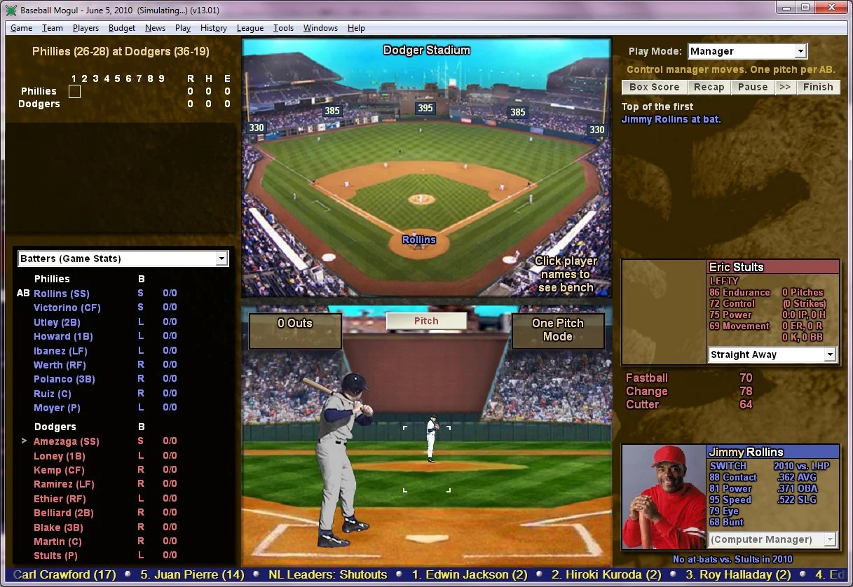 Baseball Mogul 2011 - кадр 4