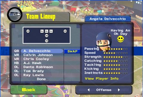 Backyard Football 2009 — скриншот 1