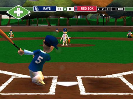 Backyard Baseball 2009 — скриншот 1
