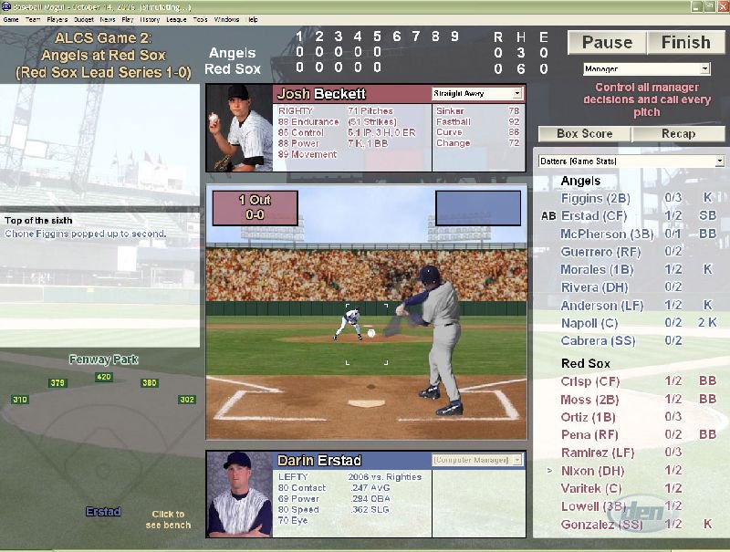 Baseball Mogul 2007 — скриншот 3