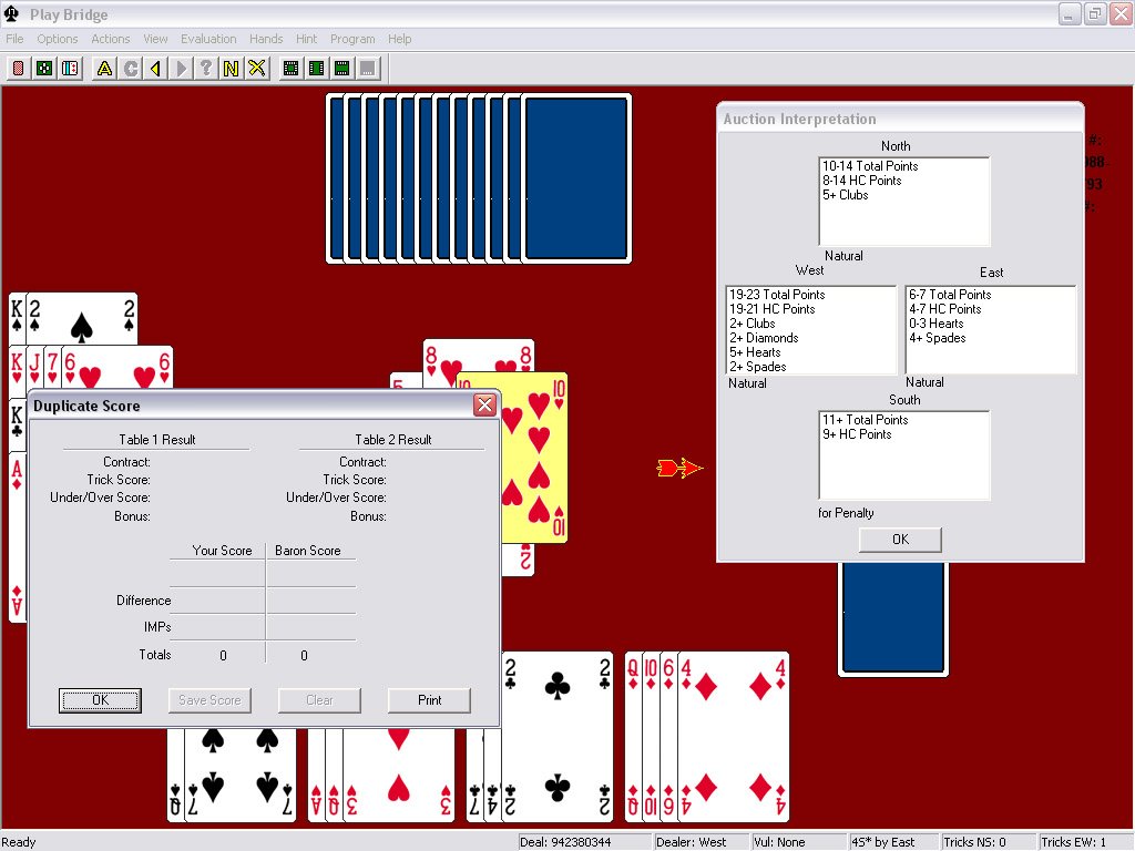 Bridge Baron 17 — скриншот 5