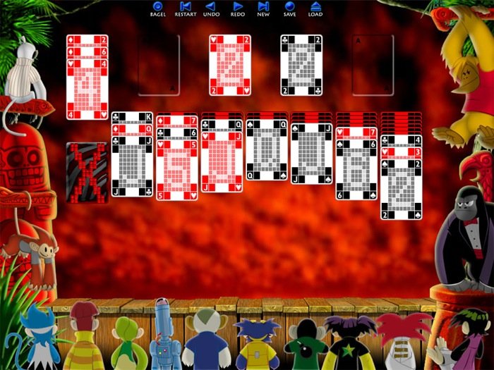 Burning Monkey Solitaire 2005 — скриншот 2