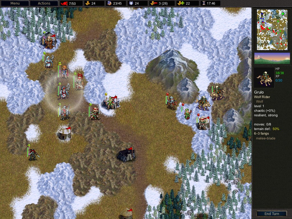 Battle for Wesnoth — скриншот 4
