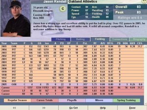 Baseball Mogul 2006 — скриншот 5