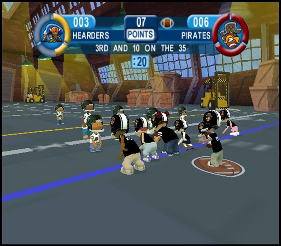 Backyard Football 2006 — скриншот 3