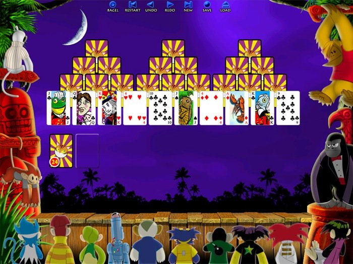 Burning Monkey Solitaire 2005 — скриншот 3