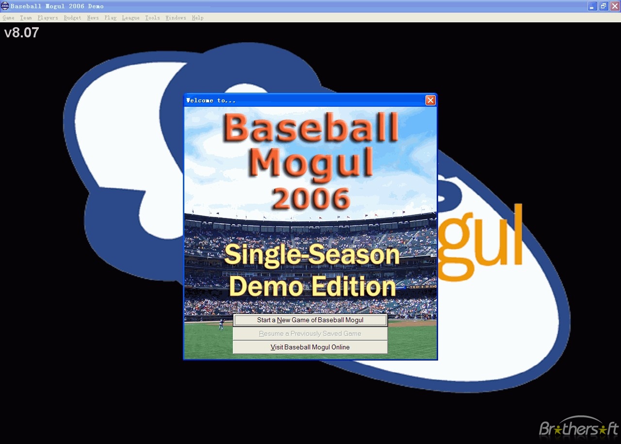 Baseball Mogul 2006 — скриншот 2