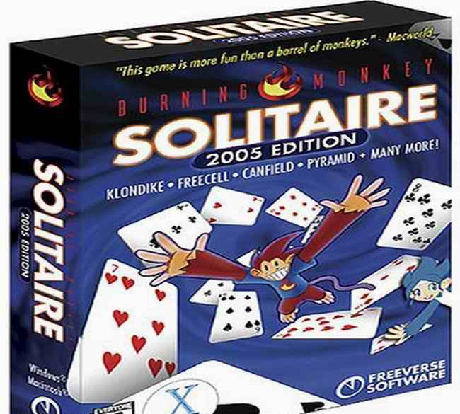 Burning Monkey Solitaire 2005 — скриншот 4