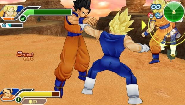 Dragon Ball Z: Tenkaichi Tag Team — скриншот 1