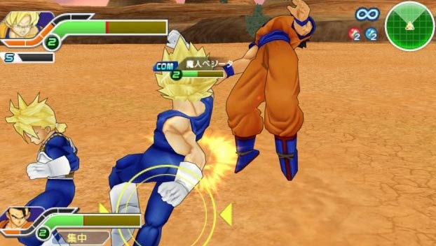 Dragon Ball Z: Tenkaichi Tag Team — скриншот 2