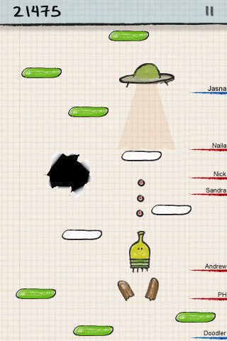 Doodle Jump - BE WARNED: Insanely Addictive! — скриншот 4