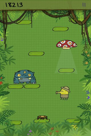 Doodle Jump - BE WARNED: Insanely Addictive! — скриншот 1