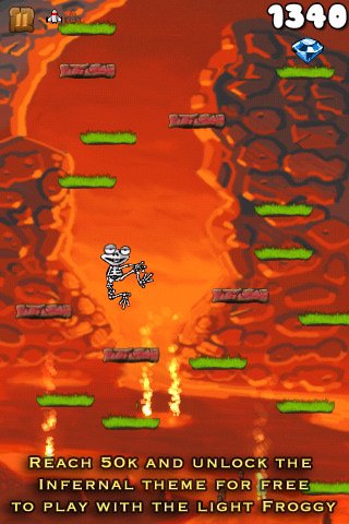 Froggy Jump — скриншот 2