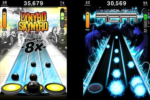 Tap Tap Revenge 3 — скриншот 2