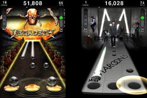 Tap Tap Revenge 3 — скриншот 1