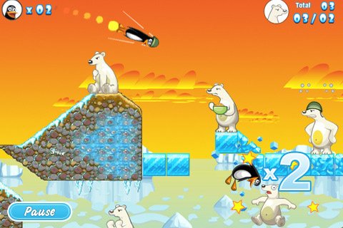 Crazy Penguin Catapult — скриншот 3