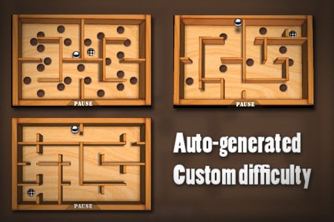 Wooden Labyrinth 3D — скриншот 3