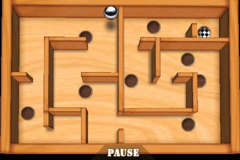 Wooden Labyrinth 3D — скриншот 1