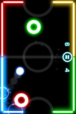 Glow Hockey 2 — скриншот 3