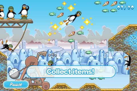 Crazy Penguin Catapult — скриншот 5