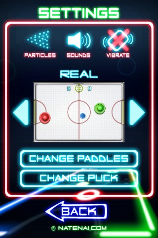 Glow Hockey 2 — скриншот 2